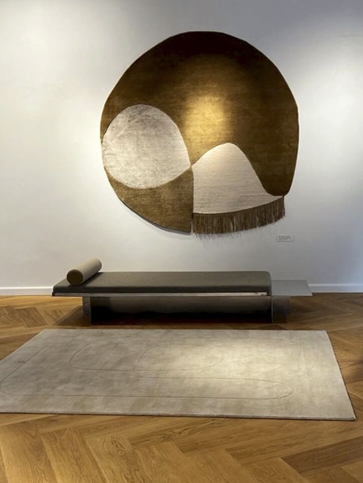 Visita al showroom de nuestro fabricante de alfombras danés Linie Design
